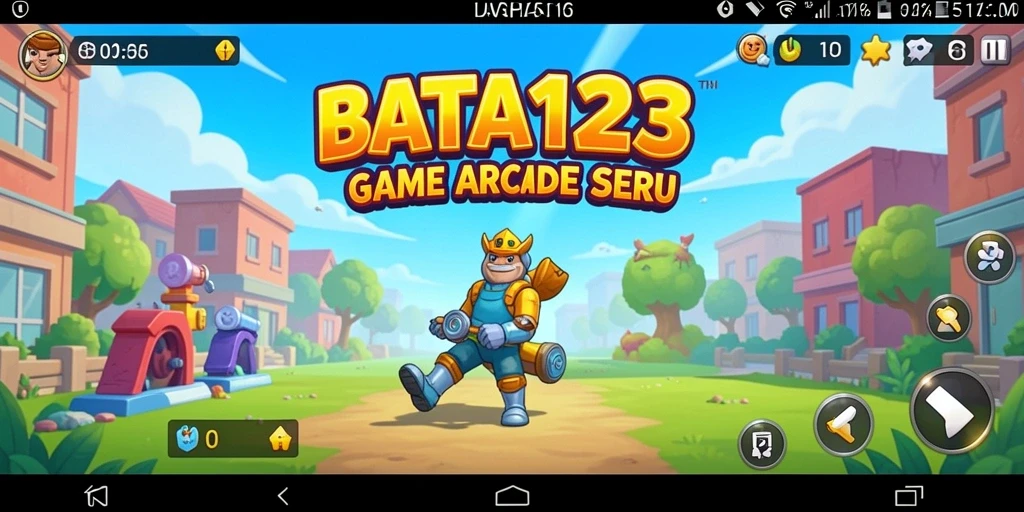 Tampilan gameplay yang seru dan menantang di BATA123.