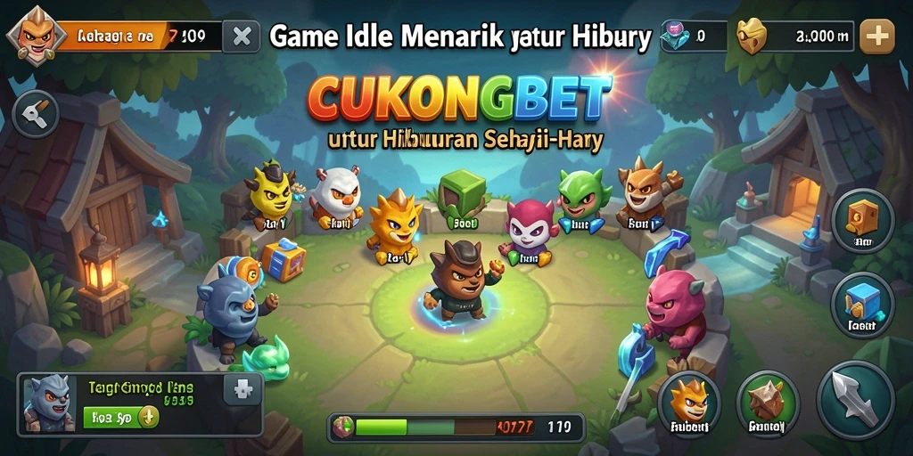 CUKONGBET: Menampilkan gameplay Idle yang seru dan menarik.