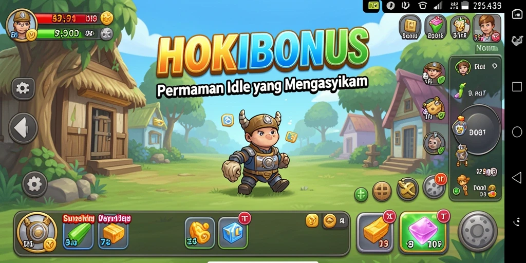 Tampilan gameplay HOKIBONUS yang menawan dan menarik.