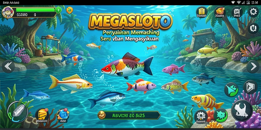 Tangkapan ikan yang menakjubkan dalam gameplay MEGASLOTO.